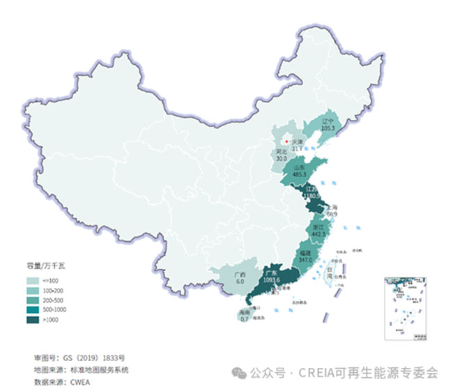 中国海上风电市场现状：2023年新增装机达7.18GW，继续保持 全球最大的新增市场地位